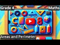 Class - 4 - Maths - Areas and Perimeter | FREE Tutorial