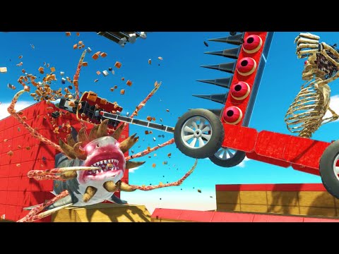 Mutant Megalodon Wants To Eat - Animal Revolt Battle Simulator - ARBS