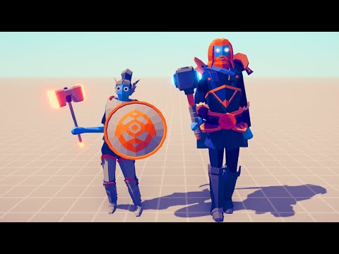 RIGHTEOUS PALADIN & THOR vs EVERY UNITS UNIT ► Totally Accurate Battle Simulator TABS