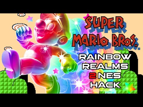 Super Mario Bros 3 Rainbow Realms 2 (NES Hack) Mike Matei Live