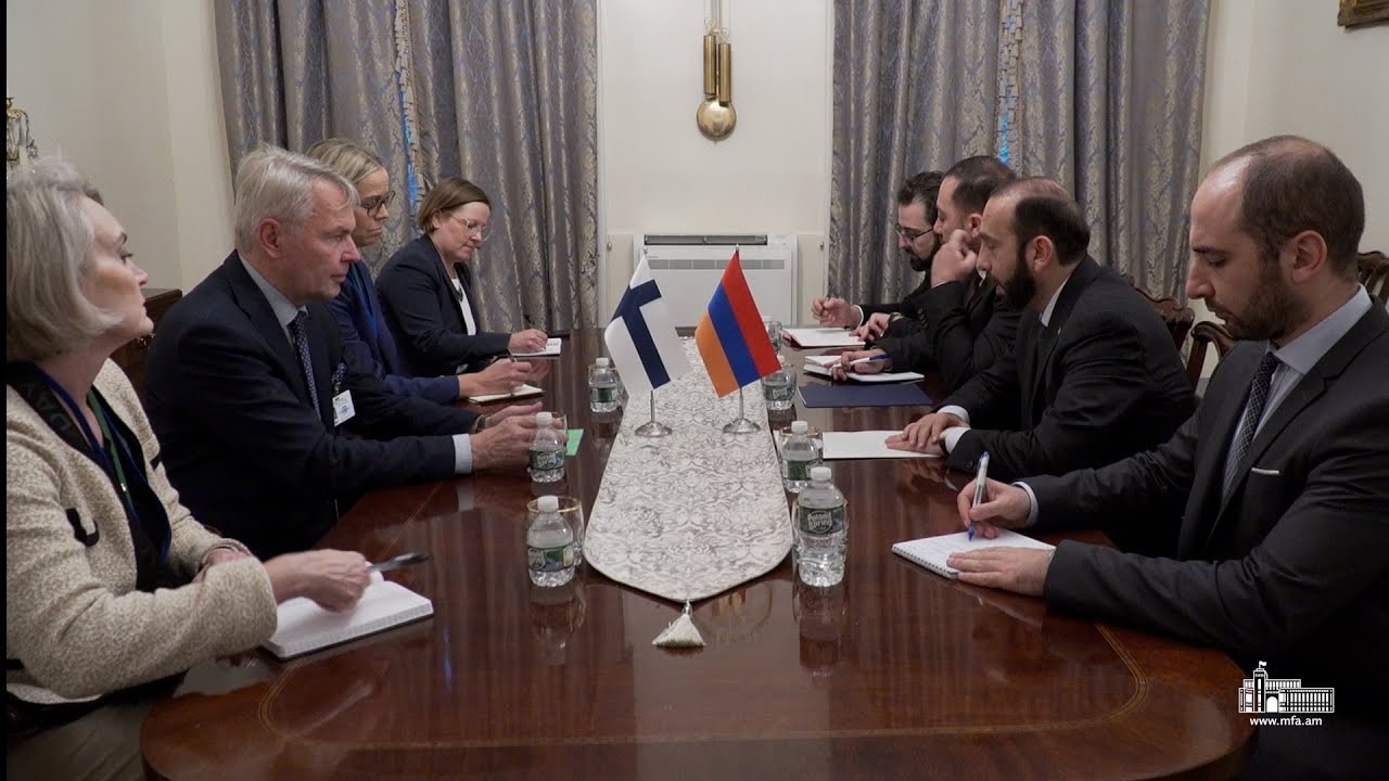 Mirzoyan Finlandiyanın XİN rəhbəri ilə görüşdə Azərbaycanın təcavüzünün beynəlxalq ictimaiyyət tərəfindən birbaşa ünvanlı pislədiyini vurğulayıb