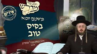 הרב מנחם מנדל פומרנץ | רגע של מדרש -אידיש- יום א' פרשת נח • בסיס טוב •