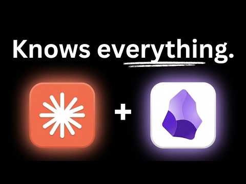 Build a Second Brain in Obsidian and Claude Code