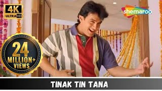 Tinak Tin Tana - 4K Video  Mann (1999)  Aamir Khan