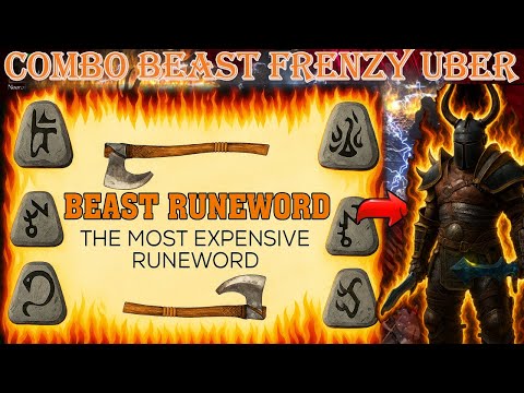 Beast  Frenzy Barbarian Combo vs Uber Tristram – Diablo 2 Resurrected