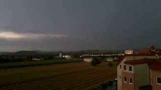 preview picture of video 'Unwetter in Wieselburg'