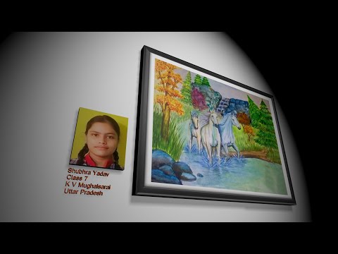 Shubhra Yadav -Participant of 1st 3D Digital Gallery National Art Exhibition- Graphicoart Design