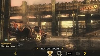 FlatOut: Ultimate Carnage (2008) - main menu | &quot;Hypnogaja - They Don&#39;t Care&quot; [Full HD]