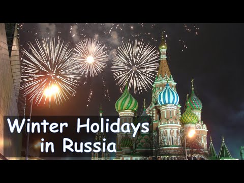 Winter Holidays in Russia