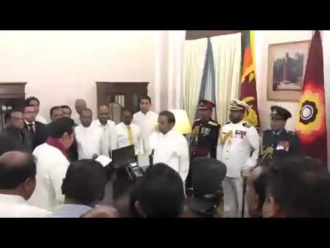 Mahinda Rajapaksa sworn in as Prime Minister | Battinews.com