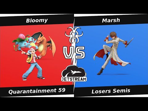 Quarantainment 59 Losers Semis - Bloomy (PKM Trainer) Vs Marsh (Joker) - SSBU