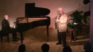 Lee Konitz and Martial Solal at the Atelier de la Main d'Or, first concert