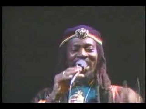Bunny Wailer "Blackheart Man" live 86