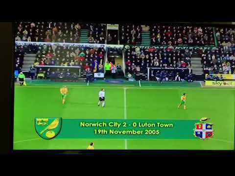 Andy Hughes scores for Norwich against Luton (2005-06)
