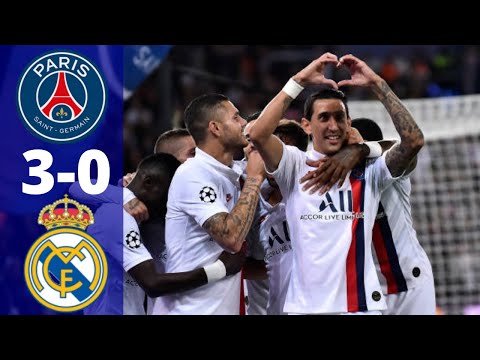 PSG - Real Madrid 3-0 Highlights & Goals - Champions League 2019-2020