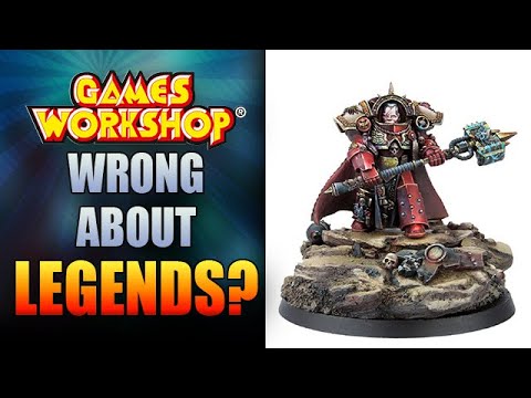 Games Workshop Is WRONG about Legends in Warhammer 40k
