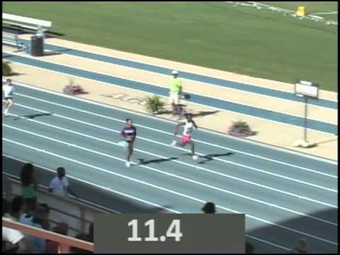 Fastest Kid In Guilford County Elementary Girls Heat 1 - New Balance Outdoor Nationals 2012