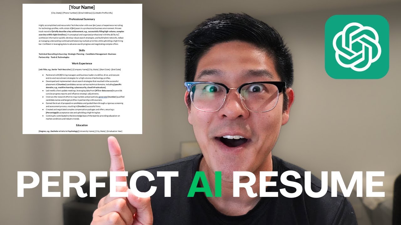 How to write an ATS-optimized Resume with AI (according to research)