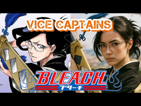 Bleach Vice Captains in Real Life | AI Live Action Transformation