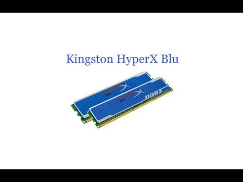 Raspakivanje radne memorije Kingston HyperX Blu DD3