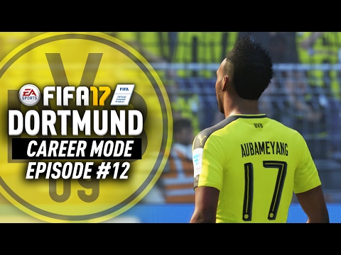 AUBAMEYANG SCORES A DOUBLE HATTRICK!? FIFA 17 Dortmund Career Mode #12
