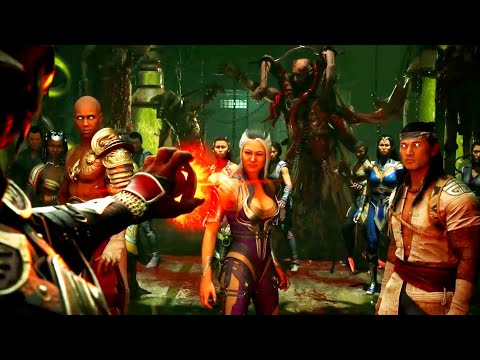 General Shao declares himself as the New Emperor & betrays Sindel - Mortal Kombat 1