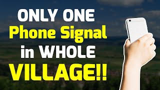 preview picture of video 'Only One Phone Signal in Whole Town!'