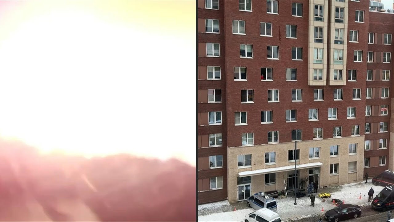 O momento da explosão | AFP