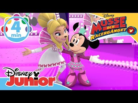 Musse och Racergänget | Musikmedley med Racergänget 🎶- Disney Junior Sverige