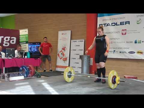 Zuzanna Protokowicz - Igrzyska Zrzeszenia LZS Siedlce 2019 - rwanie 58kg
