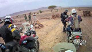 preview picture of video 'Morocco 2011 3/4 GS4Adventure ( BMW R1200GS, BMW R1150GS )'