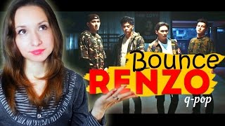RENZO - BOUNCE MV Q-POP РЕАКЦИЯ | ARI RANG