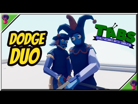 Dodge Duo! Jester and Fencer vs Every Unit I chose - TABS