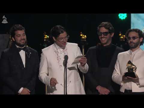 Rawayana's ¿Quién trae las cornetas? wins Best Latin Rock or Alternative Album | 2025 GRAMMYs