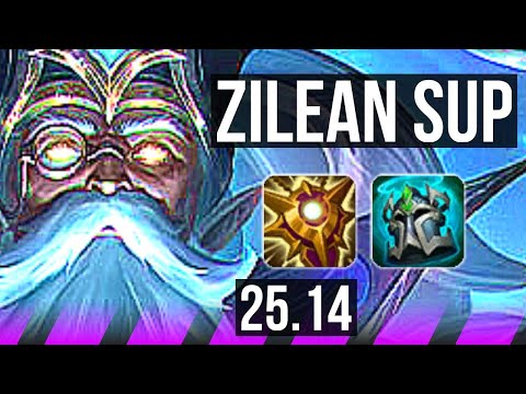 ZILEAN & Ashe vs SHACO & Zeri (SUP) | 1/1/17 | NA Grandmaster | 25.14