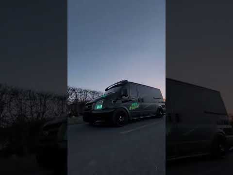 Ford Transit exhaust😱  This Van is crazy!
