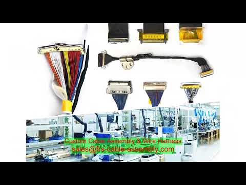 Solutions de connexion de câbles personnalisés Fournisseurs de câbles basse tension 50 broches 15.6