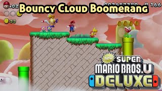 Bouncy Cloud Boomerangs Let’s Play | Insane Mario Gameplay With Commentary