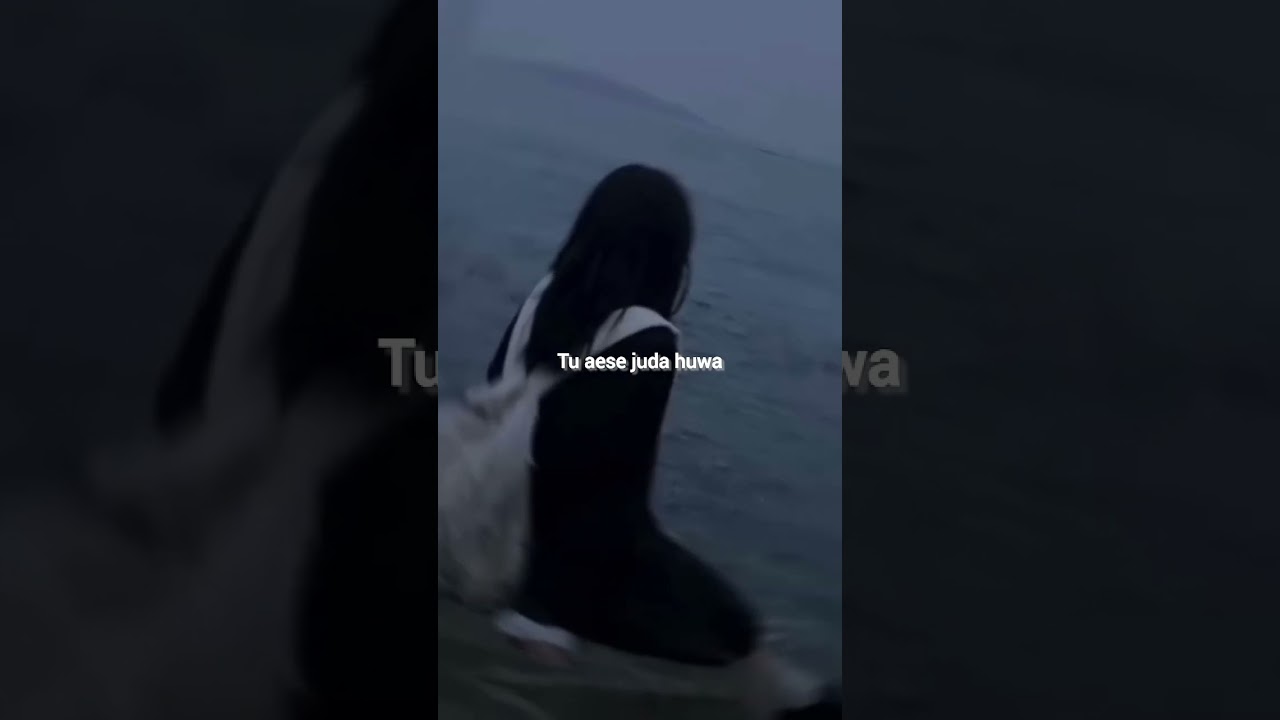 Tu aise juda hua #sad #song #love #aesthetic #lyrics #sadsong #aestheticlyrics #trending #broken