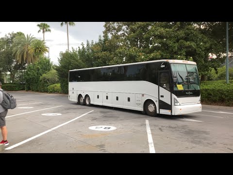 Vencoach USA Leaving, Universal Orlando Resort, Van Hool C2045 [4K60]