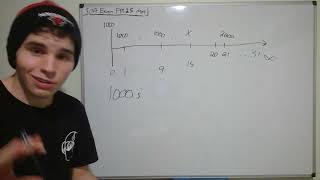 Exam FM Practice Problem #47. Only 25 Days until my exam