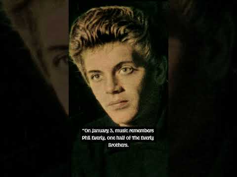 How Phil Everly Changed Music Forever