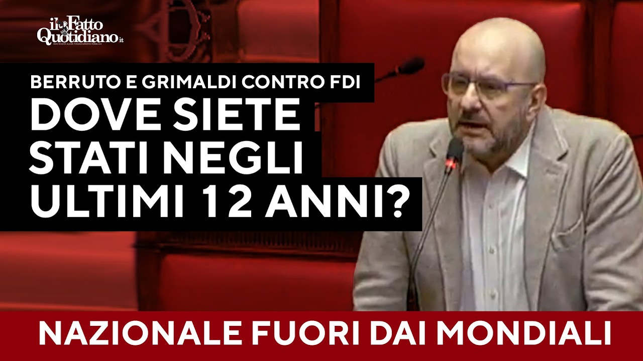 La Nazionale non andrà ai mondiali, FdI evoca le notti magiche e chiede la testa di Gravina
