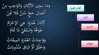 صورة النظم الجلي في الفقه الحنبلي112- شرح/ عامر بهجت(سنن الحج - أركان العمرة وواجباتها)