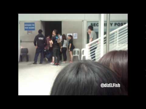 [FANCAM] 120819 SJ arrived at Singapore Indoor Stadium (2nd Day)