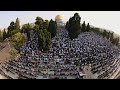 Palestinian Worshippers Perform Eid Prayers At The Al Aqsa Mosque Compound AFP