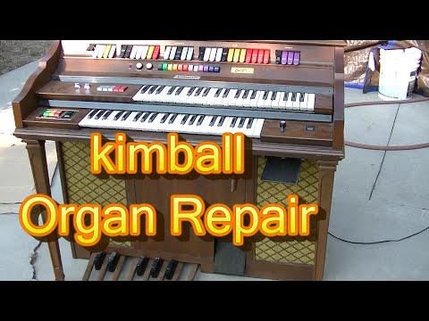 Watch shango066 repair a Kimball Swinger 1000 organ image picture