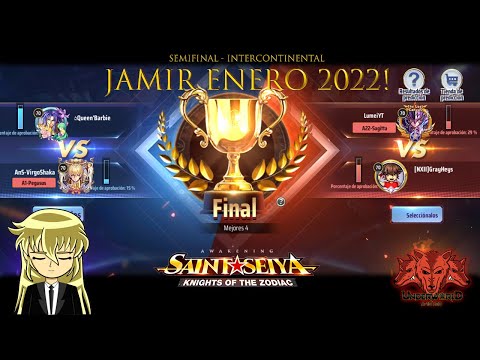 👑JAMIR INTERCONTINENTAL ENERO 2022!👑 SEMIFINALES! Saint Seiya Awakening KOTZ