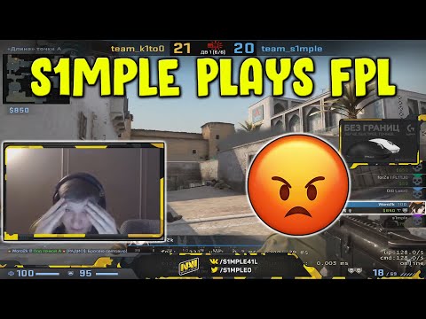 S1MPLE RAGES AT K1TO & TALKS ABOUT FPL PLAYERS!!!! INSANE CERQ FLICK?!!? (CS:GO Twitch Clips)