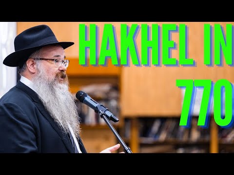 What is Hakhel? | Rabbi Shais Taub in 770